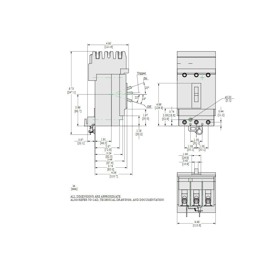 HLA36080 - Square D - Molded Case Circuit Breaker