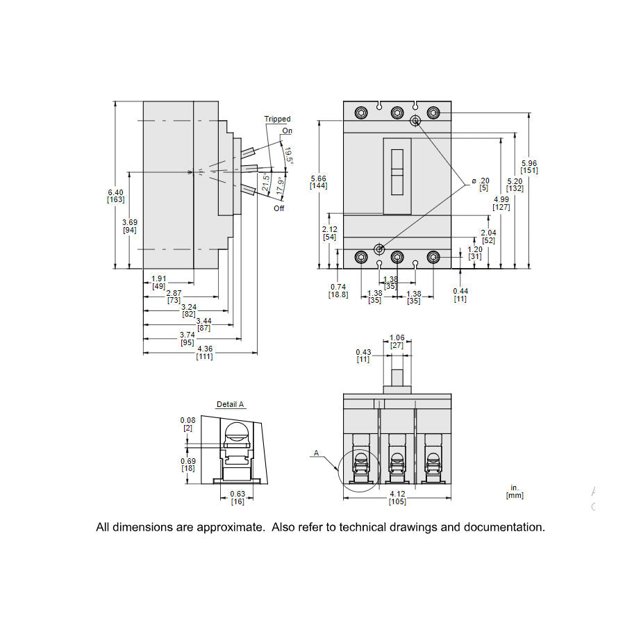 HLL36030M71 - Square D - Molded Case Circuit Breaker