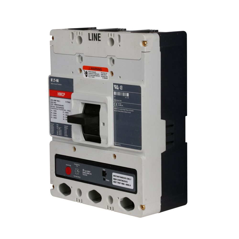 HMCP600X6W - Eaton - Molded Case Circuit Breaker