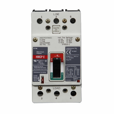 HMCPE070M2Y - Eaton Molded Case Circuit Breakers