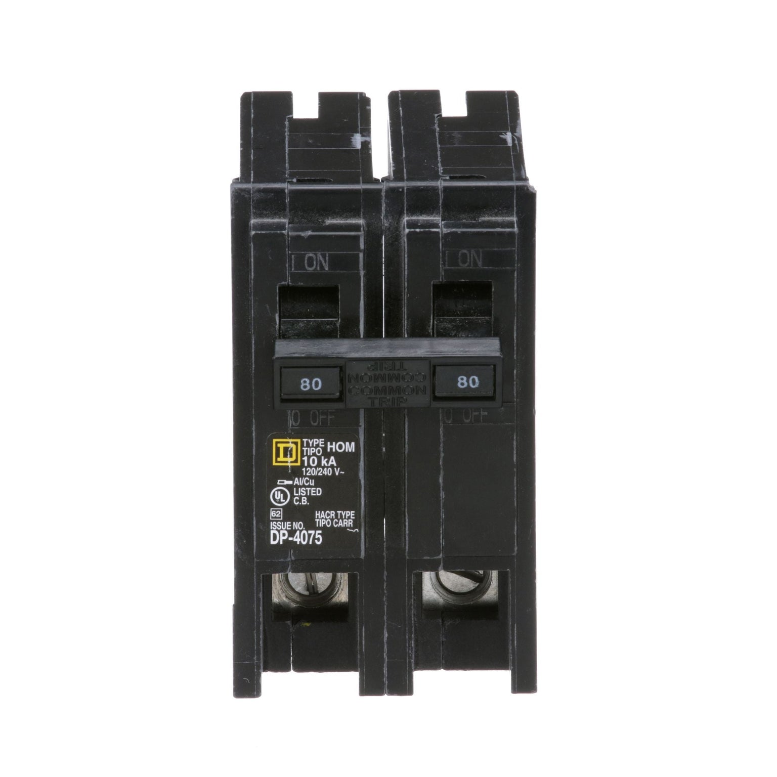 CHOM280 - HomeLine 80 Amp 2 Pole 240 Volt Circuit Breaker