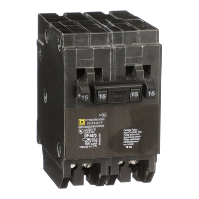 CHOMT1515225 - HomeLine 15 Amp 2 Pole 240 Volt Plug-In Circuit Breaker