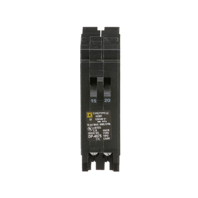 CHOMT1520 - HomeLine 20 Amp 2 Pole 240 Volt Plug-In Circuit Breaker