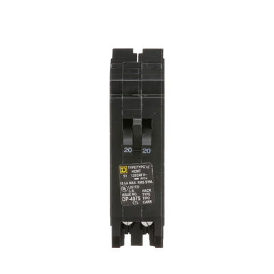 CHOMT2020 - HomeLine 20 Amp 2 Pole 240 Volt Plug-In Circuit Breaker