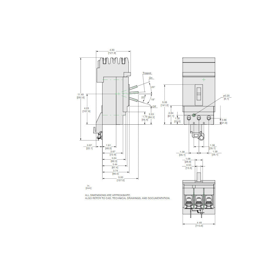 JGA262501 - Square D - Molded Case Circuit Breaker
