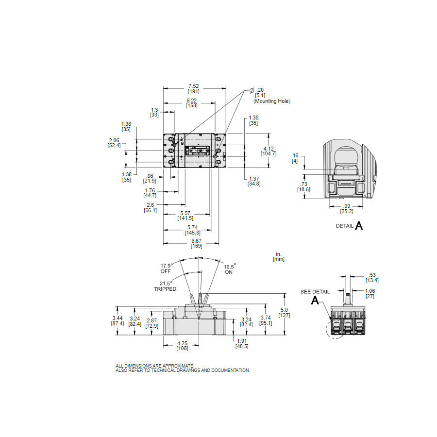 JJL36250 - Square D - Molded Case Circuit Breaker