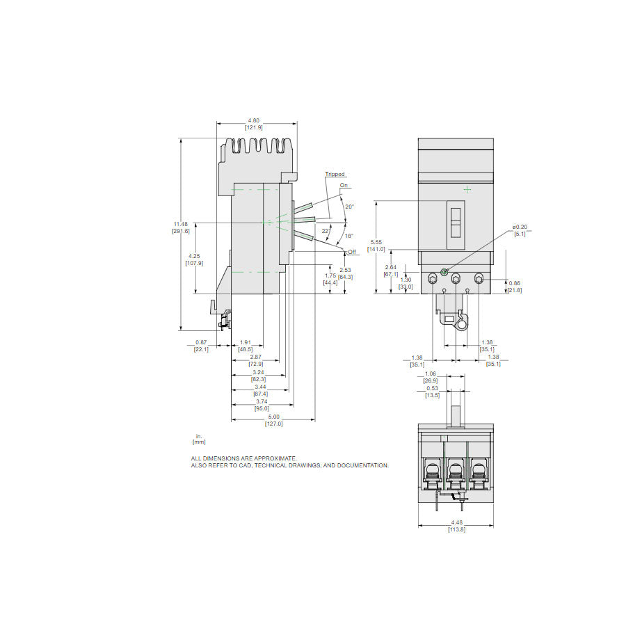 JLA36175 - Square D - Molded Case Circuit Breaker