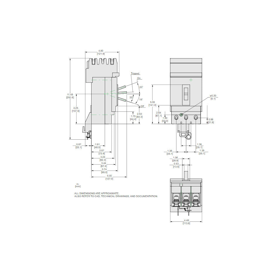 JLA36200 - Square D - Molded Case Circuit Breaker