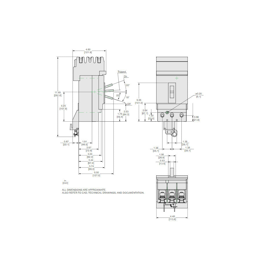 JLA36225 - Square D - Molded Case Circuit Breaker