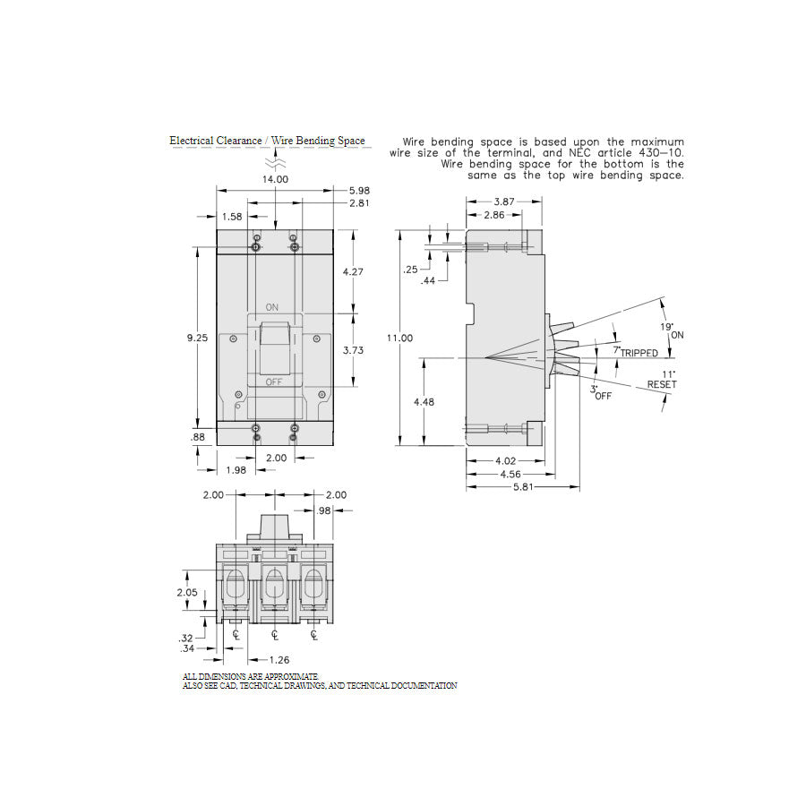 LAL36150 - Square D - Molded Case Circuit Breaker