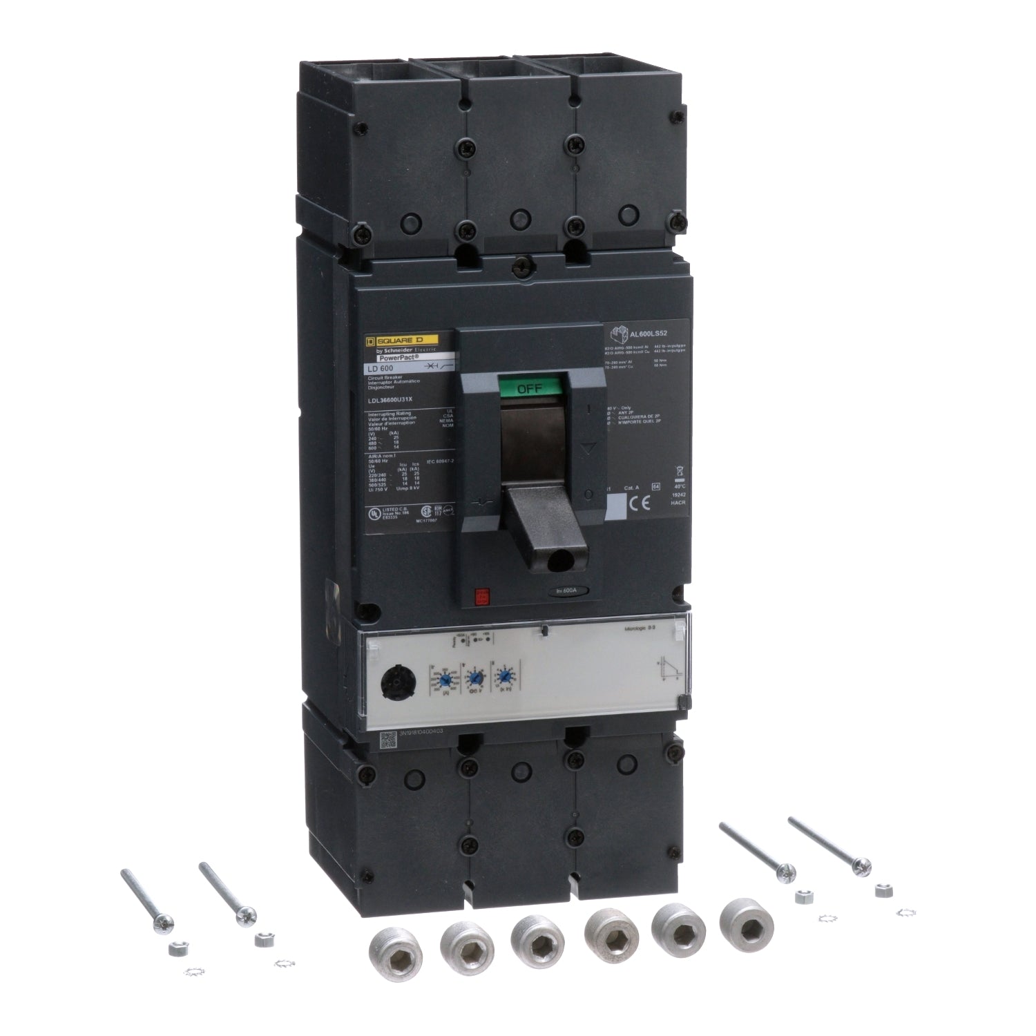 LDL36600U31X - Square D - Molded Case Circuit Breaker