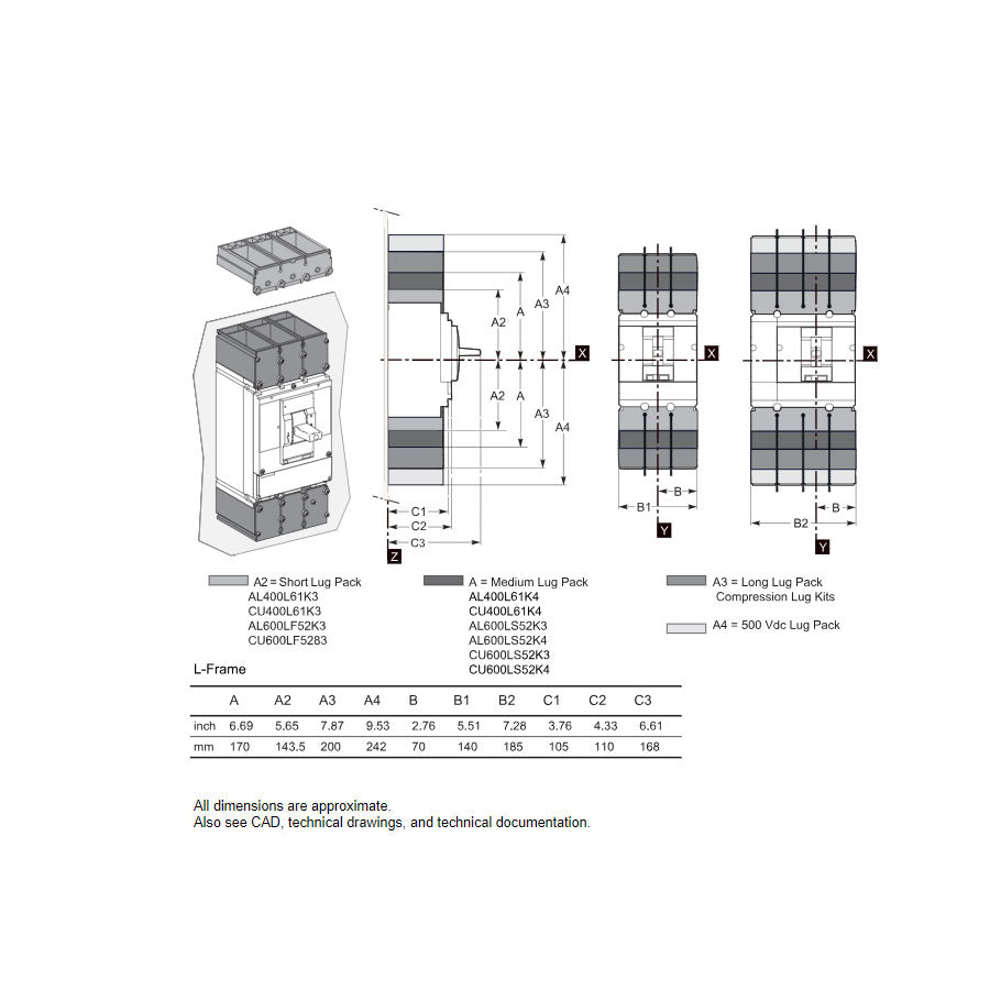 LJF36400U31X - Square D - Molded Case Circuit Breaker