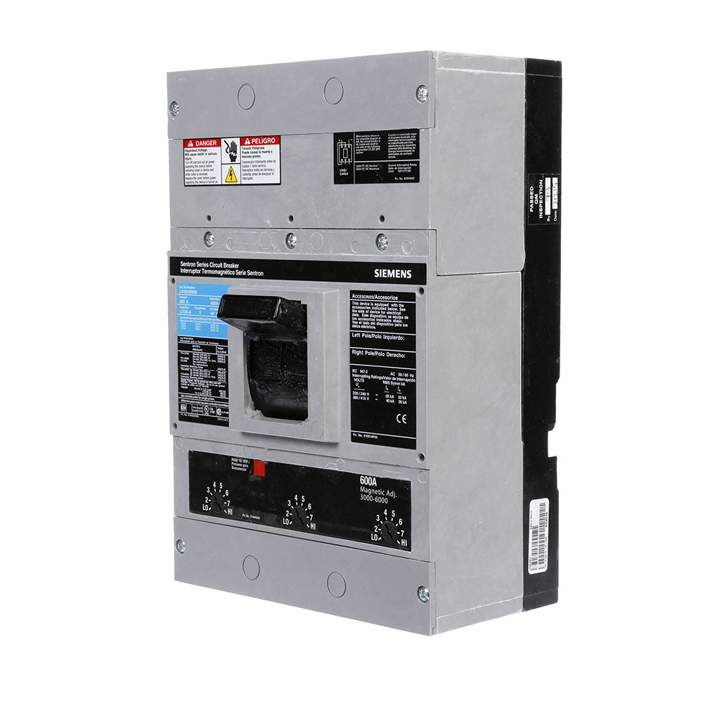 LXD63H600 - Siemens - Molded Case Circuit Breaker