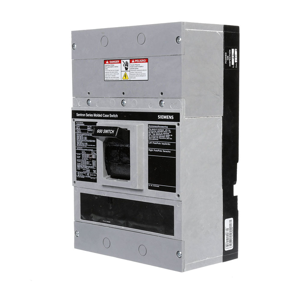 LXD63S600A - Siemens - Molded Case Circuit Breaker
