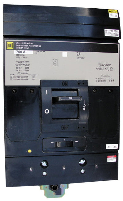 MA36700 - Square D - Molded Case Circuit Breaker