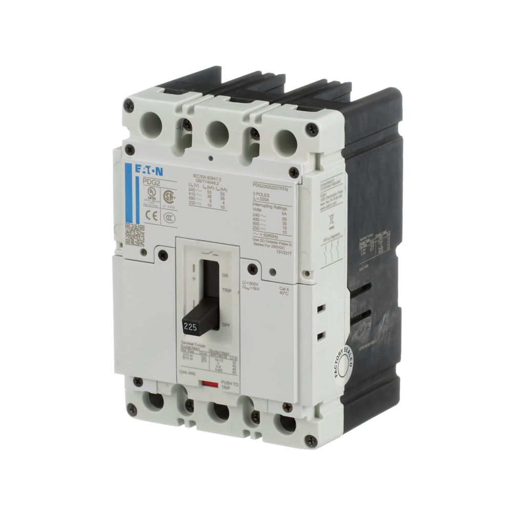 PDG23F0125TFFJ - Eaton - Molded Case Circuit Breaker