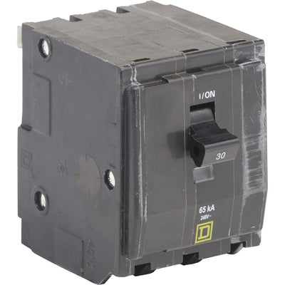 QH330 - Square D 30 Amp 3 Pole 240 Volt Plug-In Molded Case Circuit Breaker