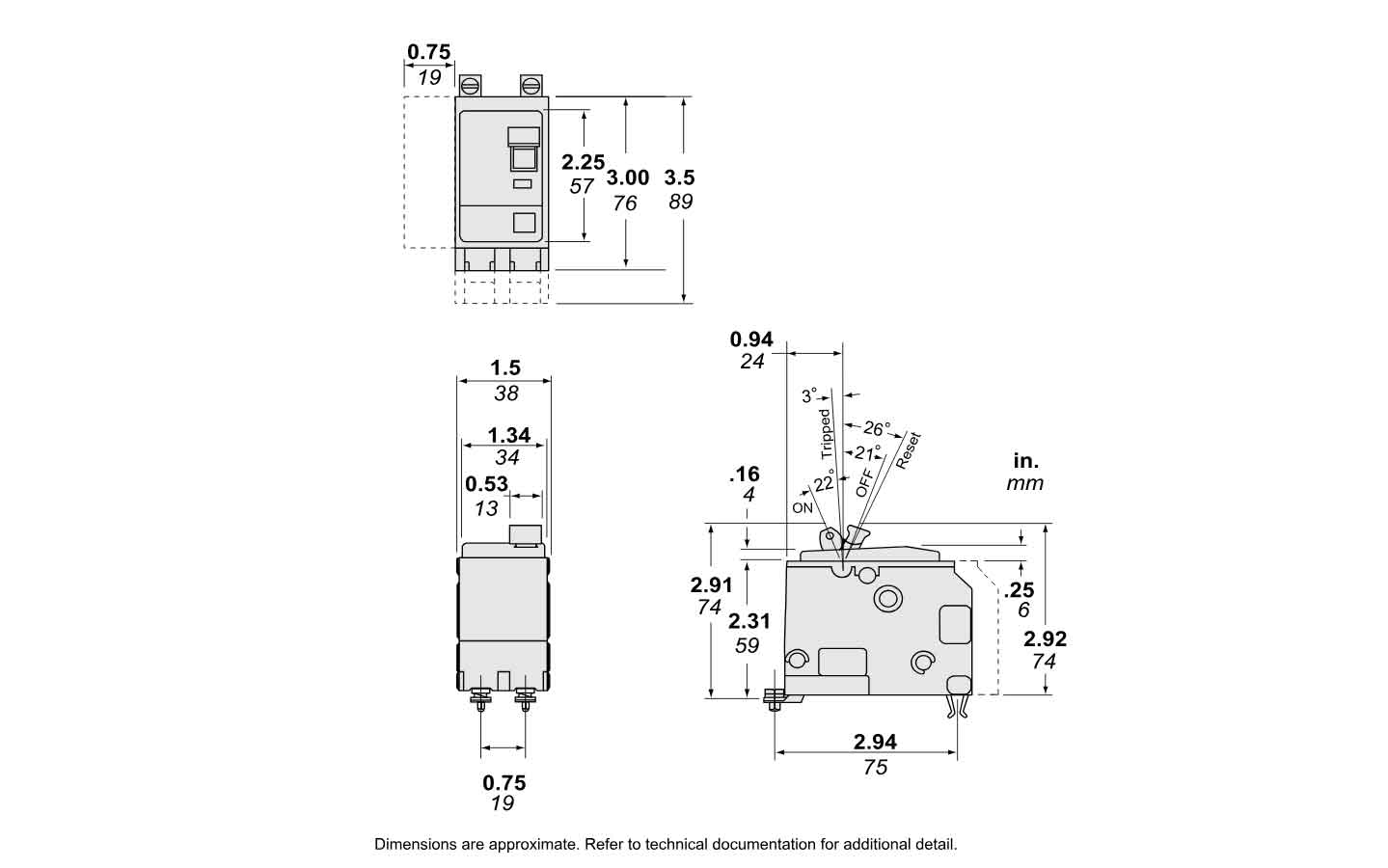 QOB21251021 - Square D - Molded Case Circuit Breaker