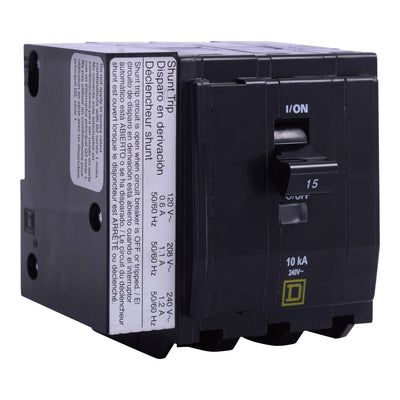 QOB3251021 - Square D 25 Amp 3 Pole 240 Volt Bolt-On Molded Case Circuit Breaker