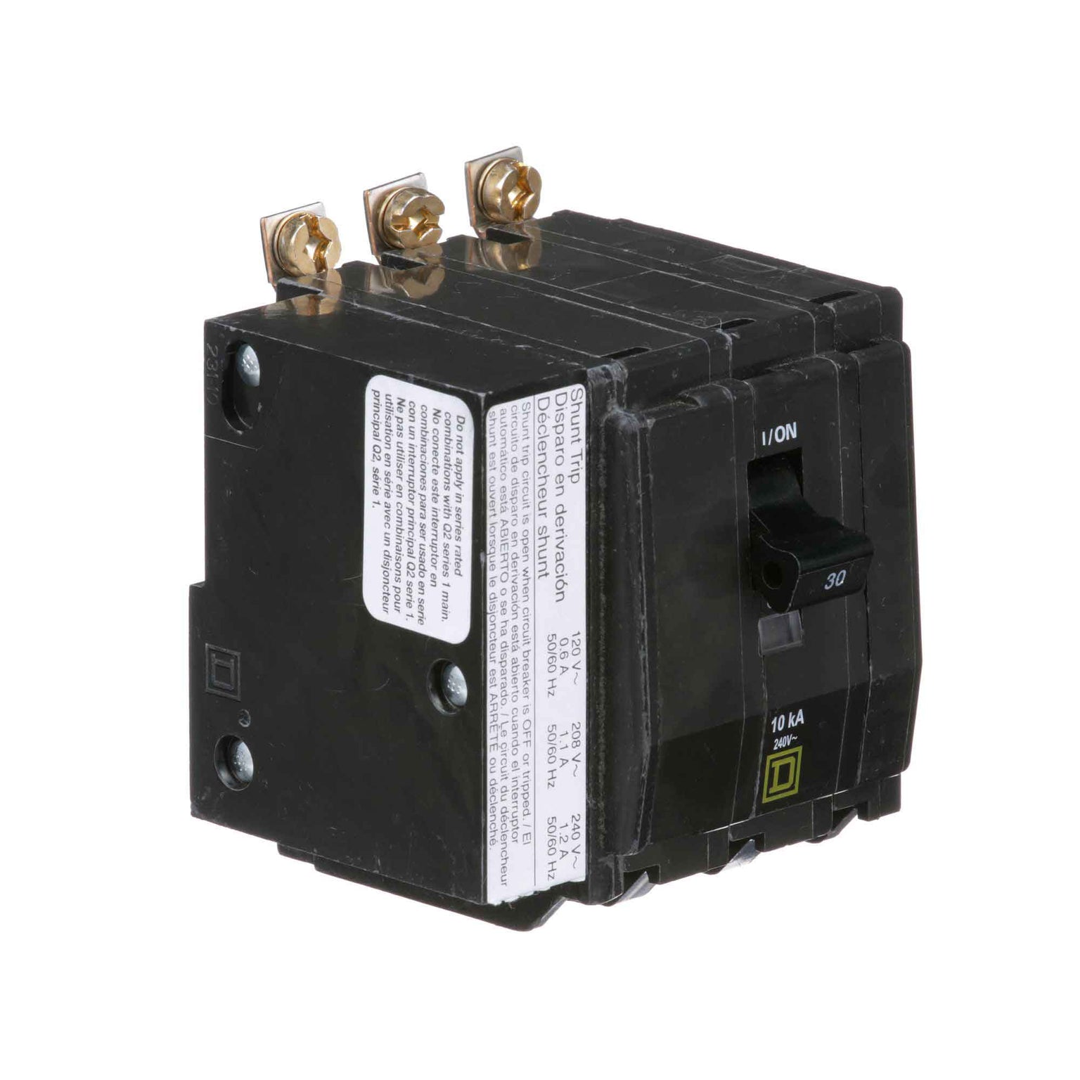 QOB3301021 - Square D - Molded Case Circuit Breaker