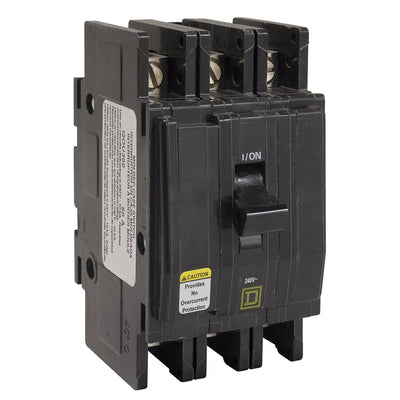 QOU300 - Square D 60 Amp 3 Pole 240 Volt Plug-In Molded Case Circuit Breaker