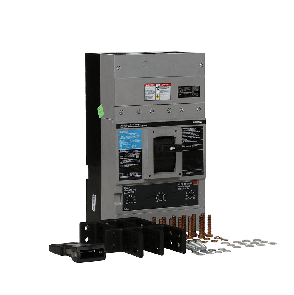 RXD63B180 - Siemens - 1800 Amp Molded Case Circuit Breaker