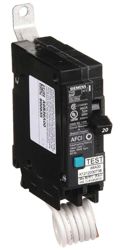 BA120AF - Siemens - 20 Amp Molded Case Circuit Breaker