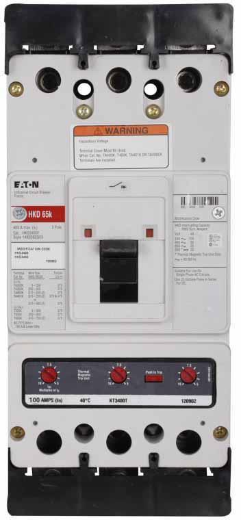 HKD3100W - Eaton Molded Case Circuit Breakers