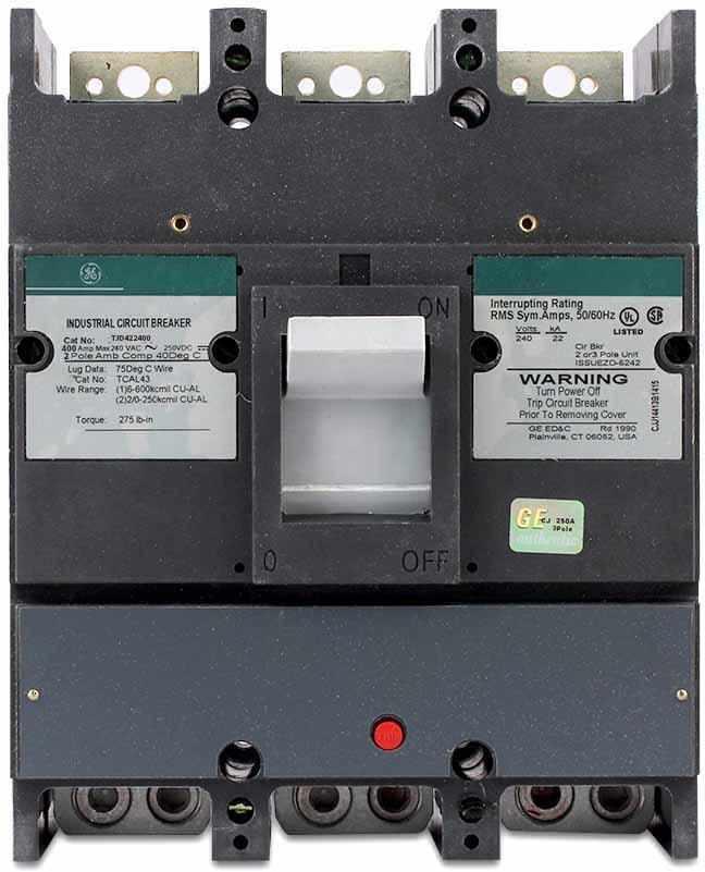 TJD422300WL - GE 300 Amp Molded Case Circuit Breaker