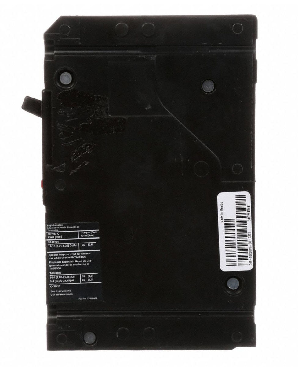 HED41B050L - Siemens - 50 Amp Molded Case Circuit Breaker