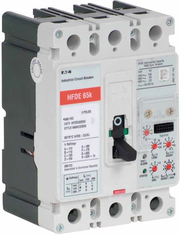 HFDE322536L - Eaton - Molded Case Circuit Breaker