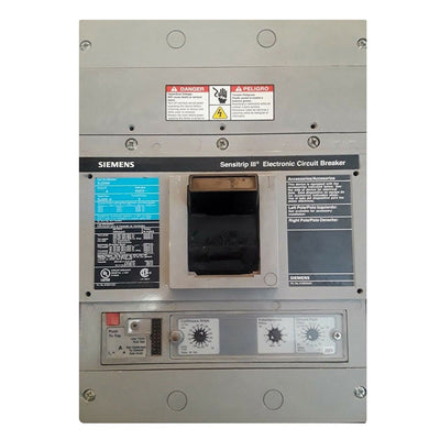 SJD69400G - Siemens 400 Amp 3 pole 600 Volt Molded Case Circuit Breaker
