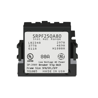 SRPF250A80 - GE 80 Amp Rating Plug