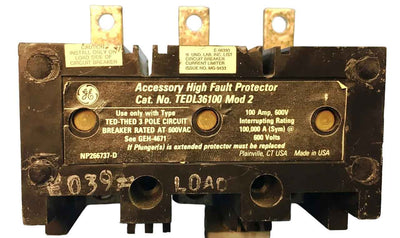 TEDL36100 - General Electrics - Part And Accessory
