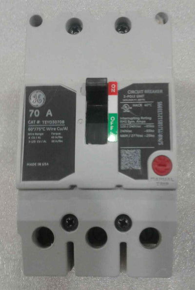 TEYD3070B - General Electrics - Molded Case Circuit Breakers
