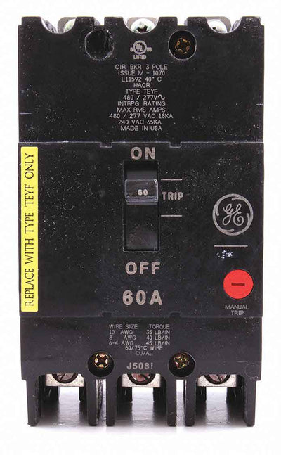 TEYF360 - General Electrics - Molded Case Circuit Breakers
