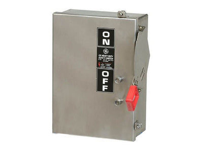 TH2261DC - GE 30 Amp 2 Pole 600 Volt Disconnect and Safety Switch