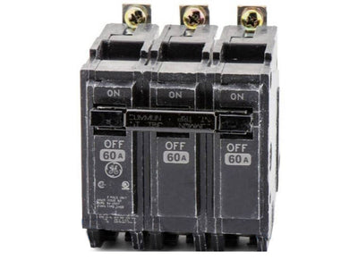 THHQL32060 - GE 60 Amp 3 Pole 240 Volt Plug-In Molded Case Circuit Breaker