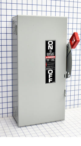 THN3362 - GE 60 Amp 3 Pole 600 Volt Disconnect and Safety Switch