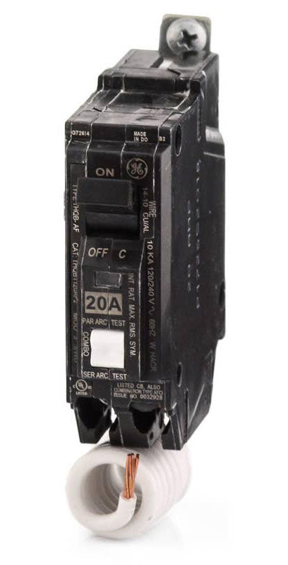 THQB1120AF2 - GE 20 Amp 1 Pole 240 Volt Bolt-On Molded Case Circuit Breaker