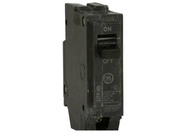 THQL1115ST1 - GE 15 Amp 1 Pole 120 Volt Plug-In Molded Case Circuit Breaker