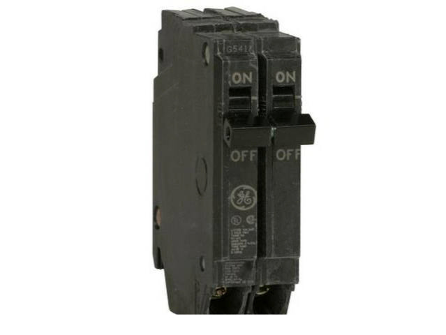 THQL21WY15 - GE 15 Amp 1 Pole 240 Volt Plug-In Molded Case Circuit Breaker