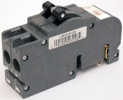UBIZ2100 - Zinsco 100 Amp 2 Pole 240 Volt Plug-In Molded Case Circuit Breaker