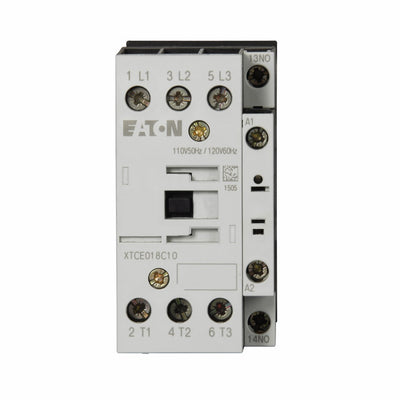 XTCE018C10TD - Eaton Cutler-Hammer 18 Amp 3 Pole 600 Volt Magnetic Contactor
