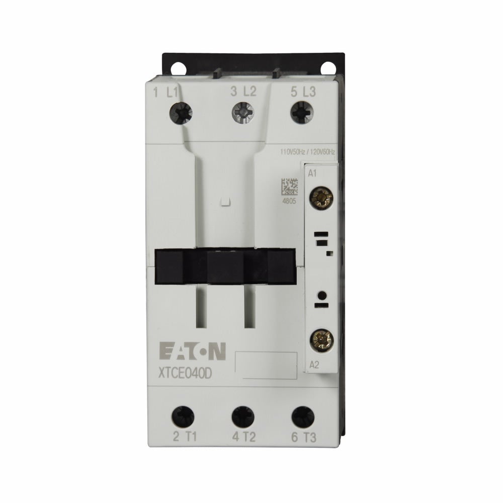 XTCE040D00A - Eaton Cutler-Hammer 40 Amp 3 Pole 600 Volt Magnetic Contactor