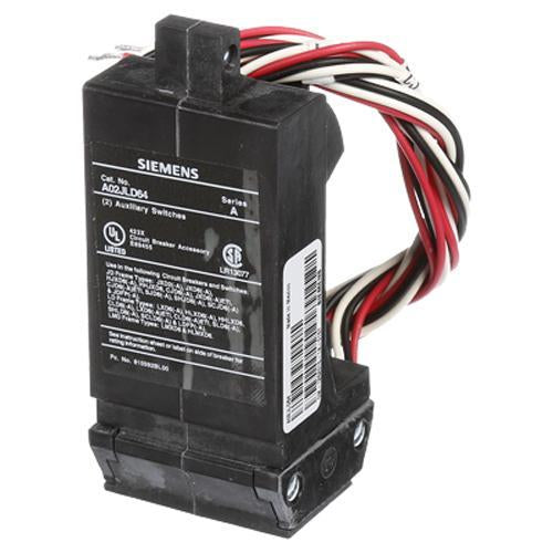 A02JLD64 - Siemens 480 Volt Molded Case Circuit Breaker Auxiliary Switch