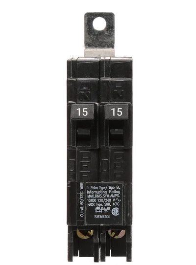 B1515 - Siemens 15A/15A Tandem Breaker
