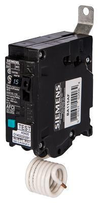 BA115AF - Siemens 15 Amp 1 Pole 120 Volt Molded Case Circuit Breaker