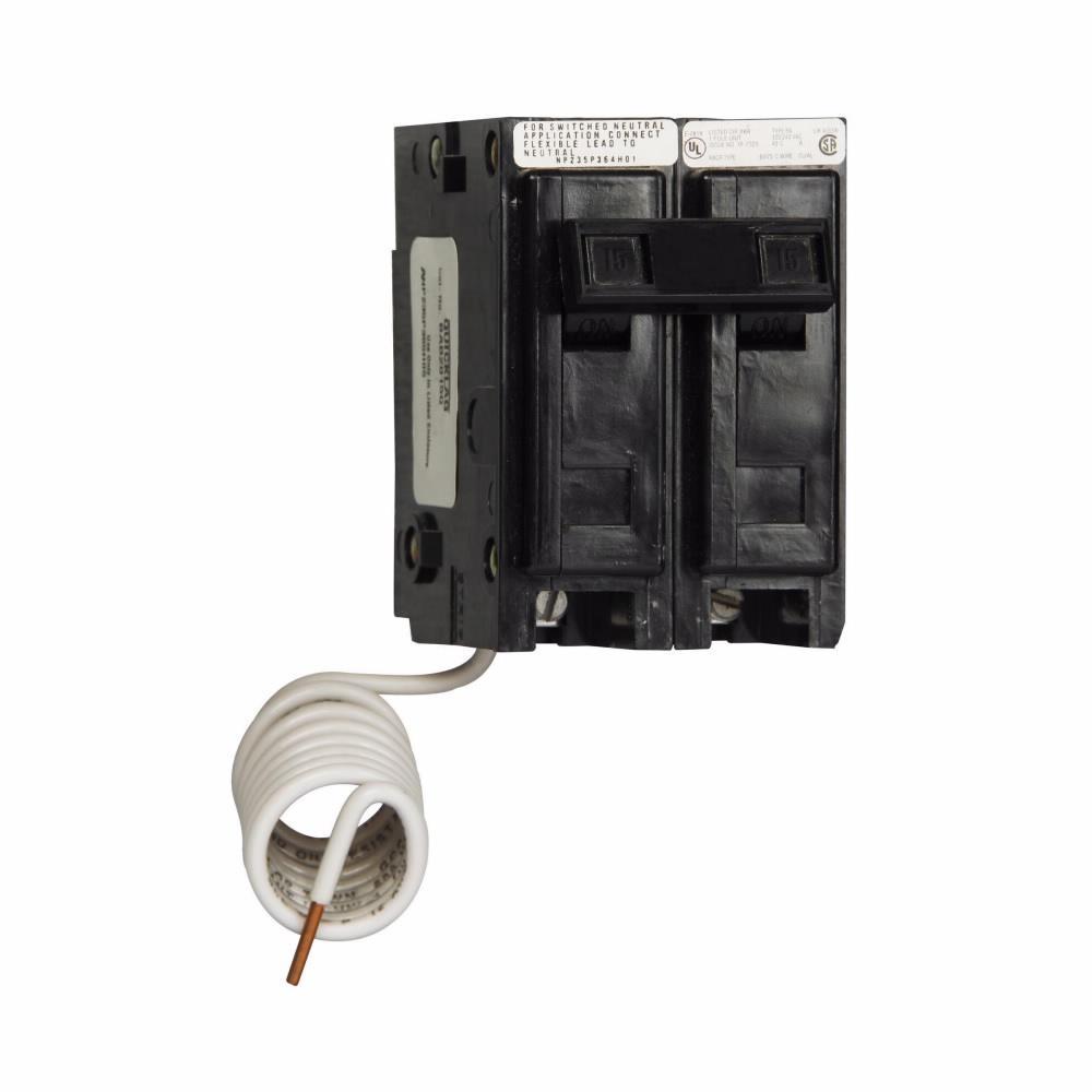 BAB2015S - Eaton - 15 Amp Shunt Trip Circuit Breaker