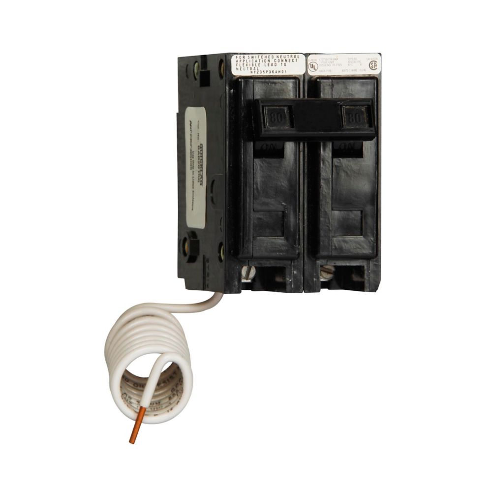 BAB2080S - Eaton - 80 Amp Shunt Trip Circuit Breaker